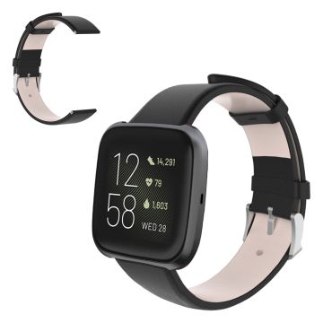 Fitbit Versa / Versa 2 / Versa Lite Haltbar Uhrenarmband - Schwarz