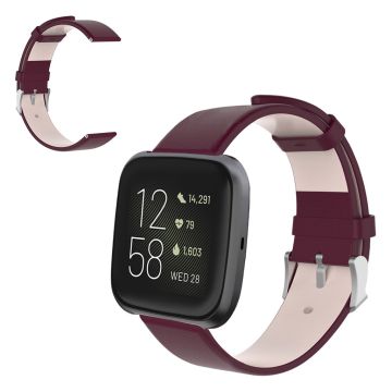 Fitbit Versa / Versa 2 / Versa Lite Haltbar Uhrenarmband - Weinrot