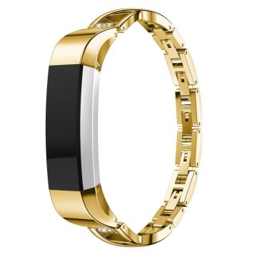 Fitbit Alta X-Form Strass décor Trageschlaufe Ersatz - Gold