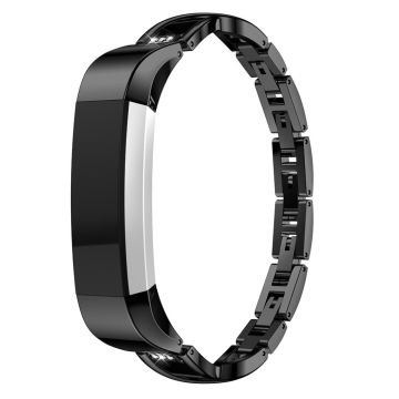 Fitbit Alta X-Form Strass décor Trageschlaufe Ersatz - Schwarz