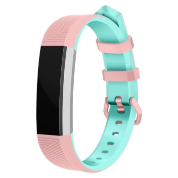 Fitbit Alta Sanft Silikonarmband Ersatz - Cyan / Pink