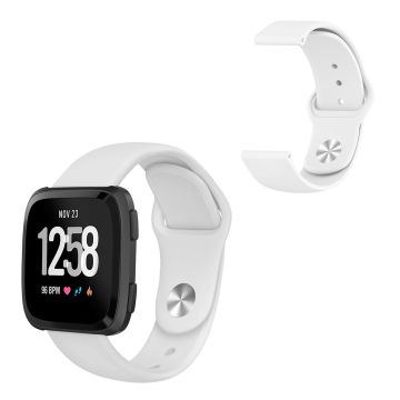 Fitbit Versa 2 / Versa Lite Silikon Uhrenarmband - Weiß