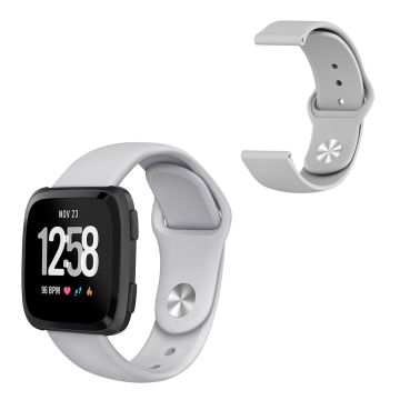 Fitbit Versa 2 / Versa Lite Silikon Uhrenarmband - Grau