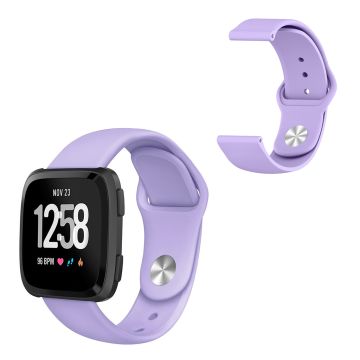 Fitbit Versa 2 / Versa Lite Silikon Uhrenarmband - Hellviolett