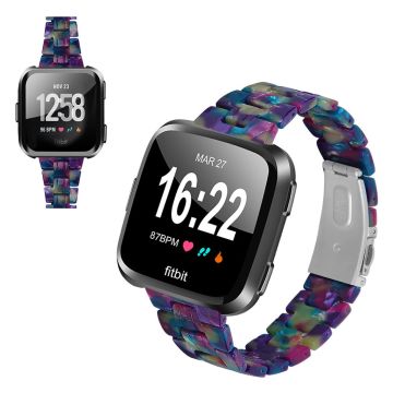 Fitbit Versa 2 / Versa Lite Resin Uhrenarmband - Violett Grün