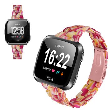 Fitbit Versa 2 / Versa Lite Resin Uhrenarmband - Rot Mix