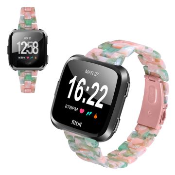 Fitbit Versa 2 / Versa Lite Resin Uhrenarmband - Rosa Grün