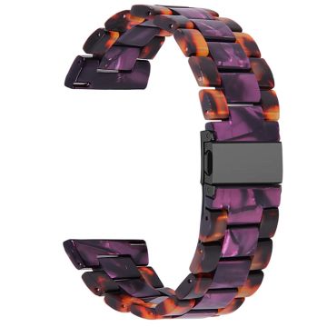 Fitbit Versa 2 / Versa Lite Farbe Spleißen Resin Uhrenarmband - Hawksbill / Violett