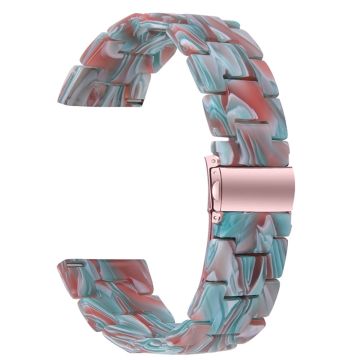 Fitbit Versa 2 / Versa Lite Schnelle Veröffentlichung Resin Uhrenarmband - Smaragd Rot