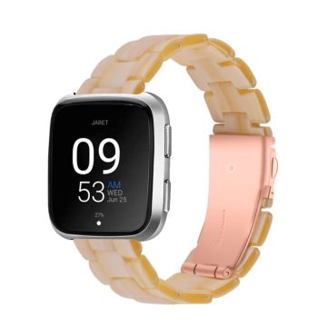 Fitbit Versa 2 / Versa Lite Schnelle Veröffentlichung Resin Uhrenarmband - Elfenbein