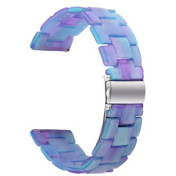 Fitbit Versa 2 / Versa Lite Schnelle Veröffentlichung Resin Uhrenarmband - Blau / Violett