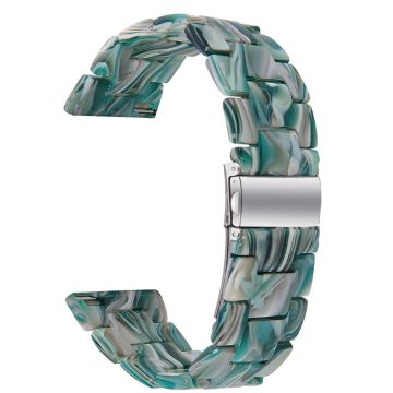 Fitbit Versa 2 / Versa Lite Schnelle Veröffentlichung Resin Uhrenarmband - Smaragd