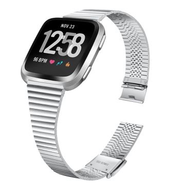 Fitbit Versa 2 / Versa Lite Rostfrei Stahl Uhrenarmband - Silber