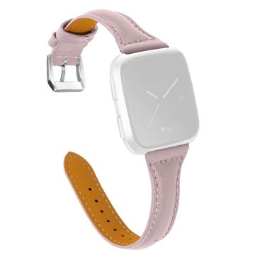 Fitbit Versa 2 / Versa Lite / Versa simple Echtlederarmband - Apricot