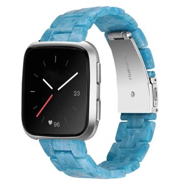 Fitbit Versa 2 / Versa Lite cooles Harzarmband - Blue Marble