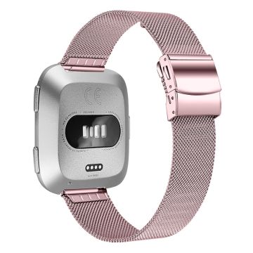 Fitbit Versa 2 / Versa milanese Edelstahlarmband - Rose Pink