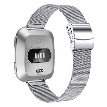 Fitbit Versa 2 / Versa milanese Edelstahlarmband - Silber