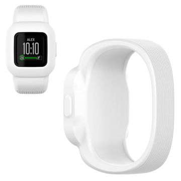 Garmin Vivofit Jr 3 Silikon Uhrenarmband - Weiß / Größe: L