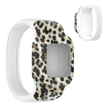 Garmin Vivofit Jr 3 Cool Muster Silikon Uhrenarmband - Braun Leopard / Größe: L