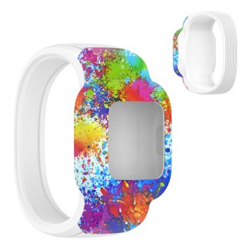 Garmin Vivofit Jr 3 Cool Muster Silikon Uhrenarmband - Bunt Gemalt / Größe: L