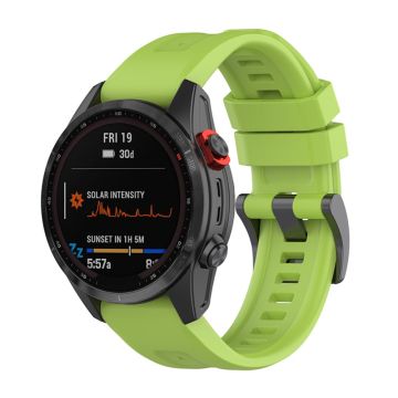 Garmin Fenix 7 / Epix Gen 2 / Descent G1 Silikonarmband - Grün