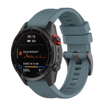 Garmin Fenix 7 / Epix Gen 2 / Descent G1 Silikonarmband - Dunkelgrün