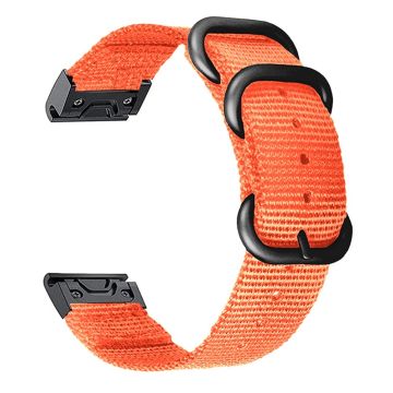 22mm Nylonarmband für Garmin und Coros Uhren - Orange