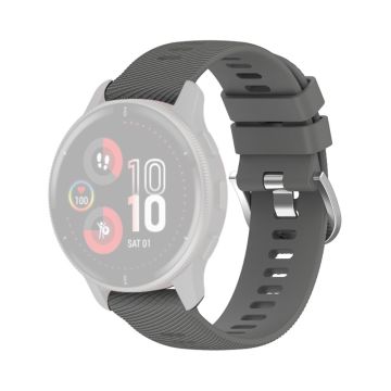 Garmin Forerunner 255S / 255S Music / Venu 2S Silikonarmband - Grau