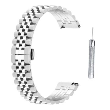 Garmin Forerunner 265S / 255S / Venu 2S / Vivoactive 4S Edelstahlarmband - Silber