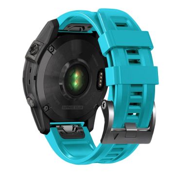 Silikonarmband für Garmin / Amazfit und Coros Uhren - Sky Blue