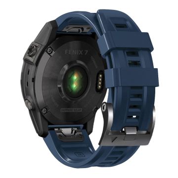 Silikonarmband für Garmin / Amazfit und Coros Uhren - Midnight Blue