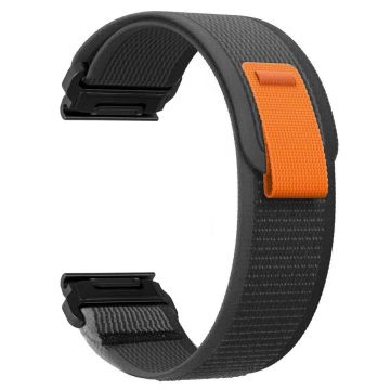 22mm Nylonband für Garmin / Amazfit und Coros Uhren - Grau