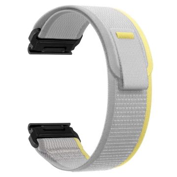 22mm Nylonband für Garmin / Amazfit und Coros Uhren - Gelb