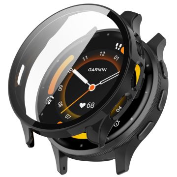 Garmin Venu 3S Hülle mit gehärtetem Glas - Schwarz