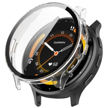 Garmin Venu 3S Abdeckung mit gehärtetem Glas - Transparent Weiß