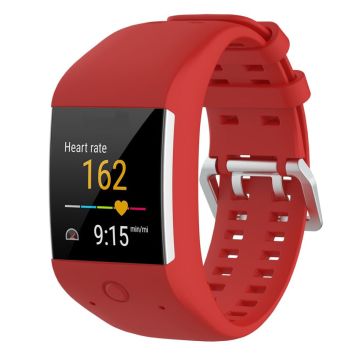 Polar M600 Silikonarmband - Rot