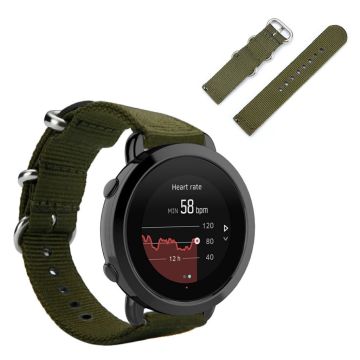 Suunto 3 Nylon Uhrenarmband - Armeegrün